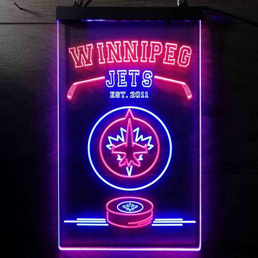 Personalized Winnipeg Jets Neon Like Led Sign-Memorabilia Gift - Image 5