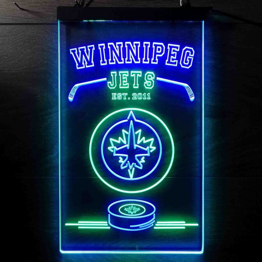 Personalized Winnipeg Jets Neon Like Led Sign-Memorabilia Gift - Image 9
