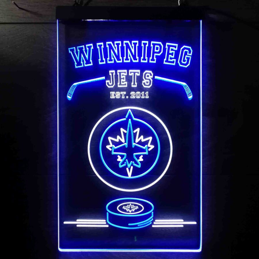 Personalized Winnipeg Jets Neon Like Led Sign-Memorabilia Gift - Image 8