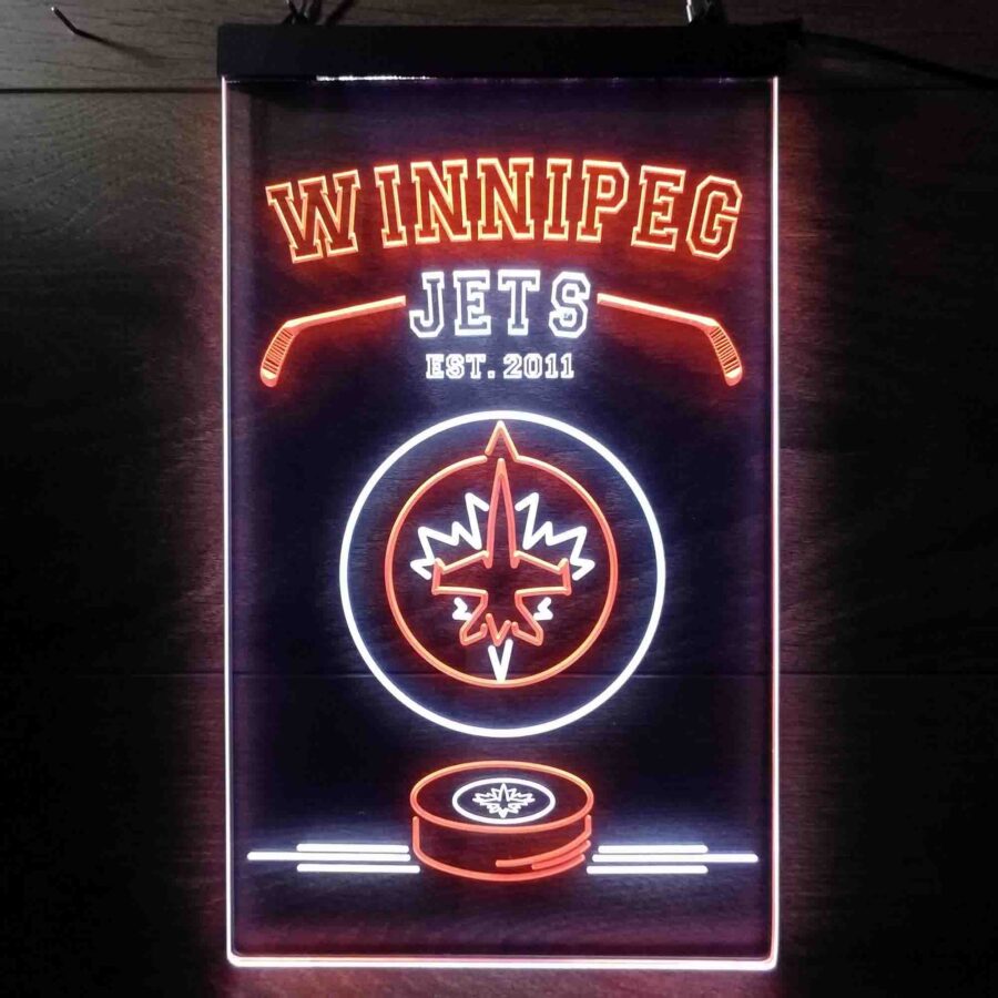 Personalized Winnipeg Jets Neon Like Led Sign-Memorabilia Gift - Image 6