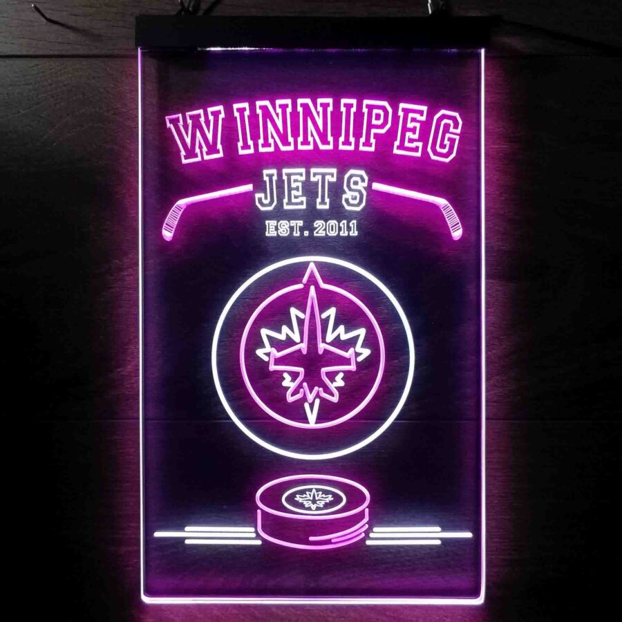 Personalized Winnipeg Jets Neon Like Led Sign-Memorabilia Gift - Image 7