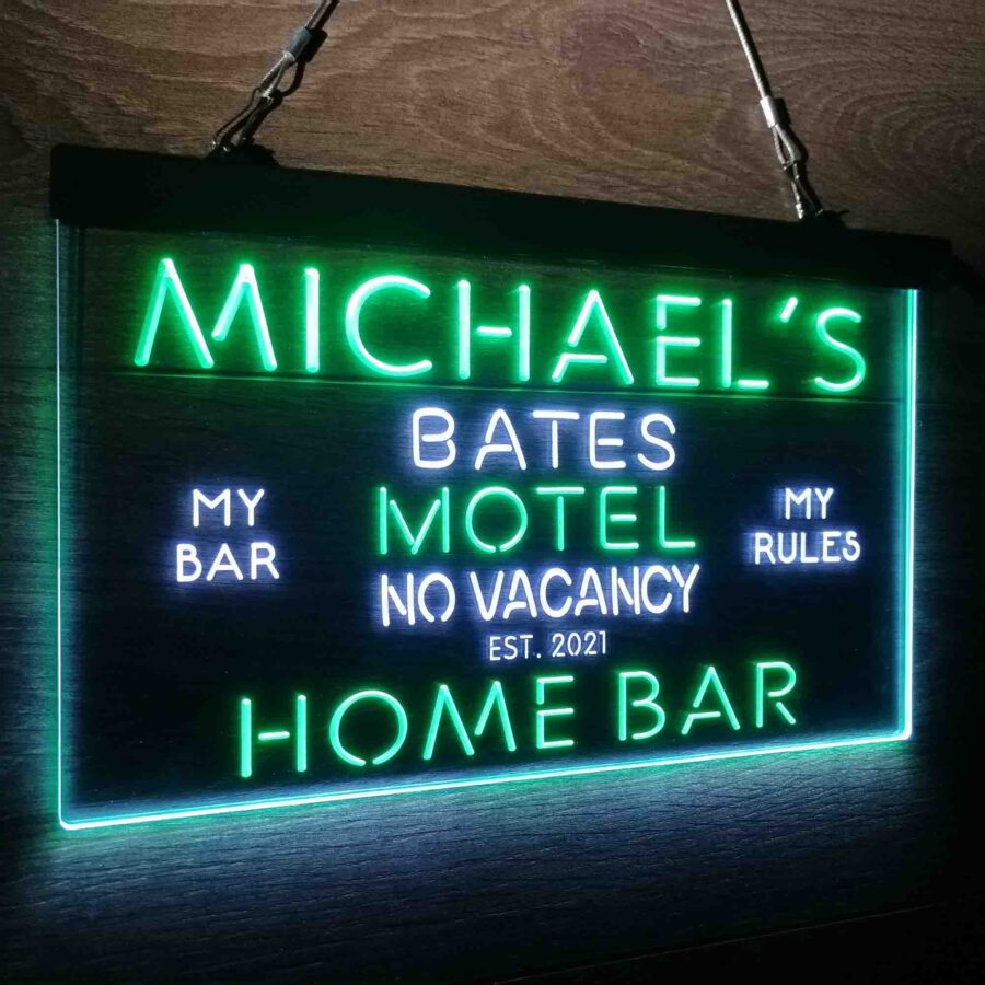 Personalized Bates Motel No Vacancy Neon Like Led Sign - Image 20