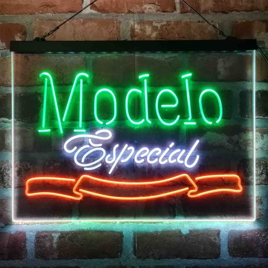 Modelo Especial Beer Bar Neon 3 Color Led Sign - Image 11