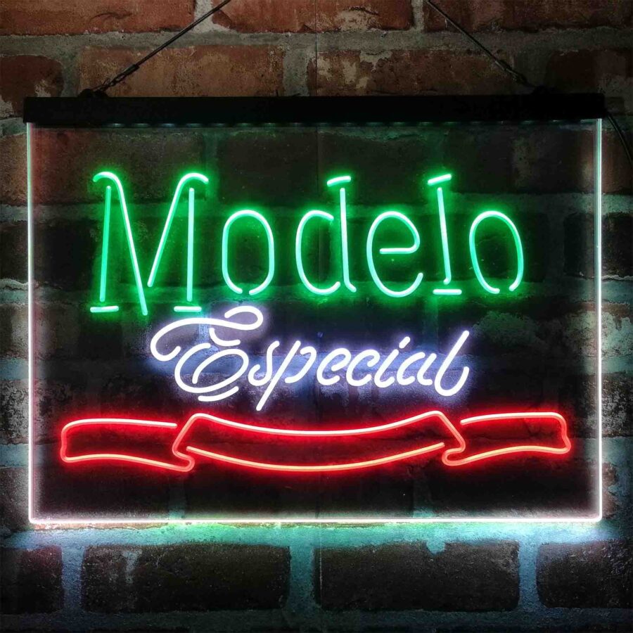 Modelo Especial Beer Bar Neon 3 Color Led Sign - Image 5