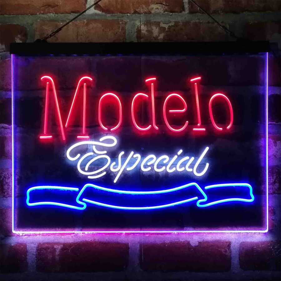 Modelo Especial Beer Bar Neon 3 Color Led Sign - Image 3