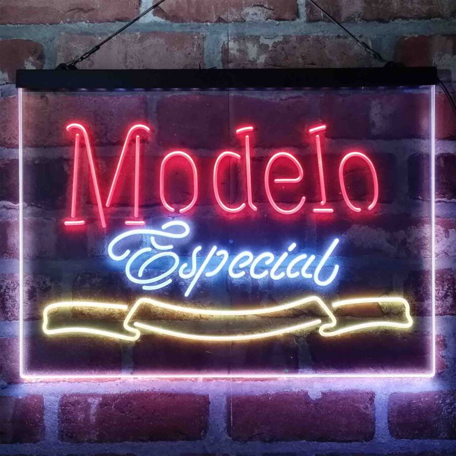 Modelo Especial Beer Bar Neon 3 Color Led Sign - Image 13