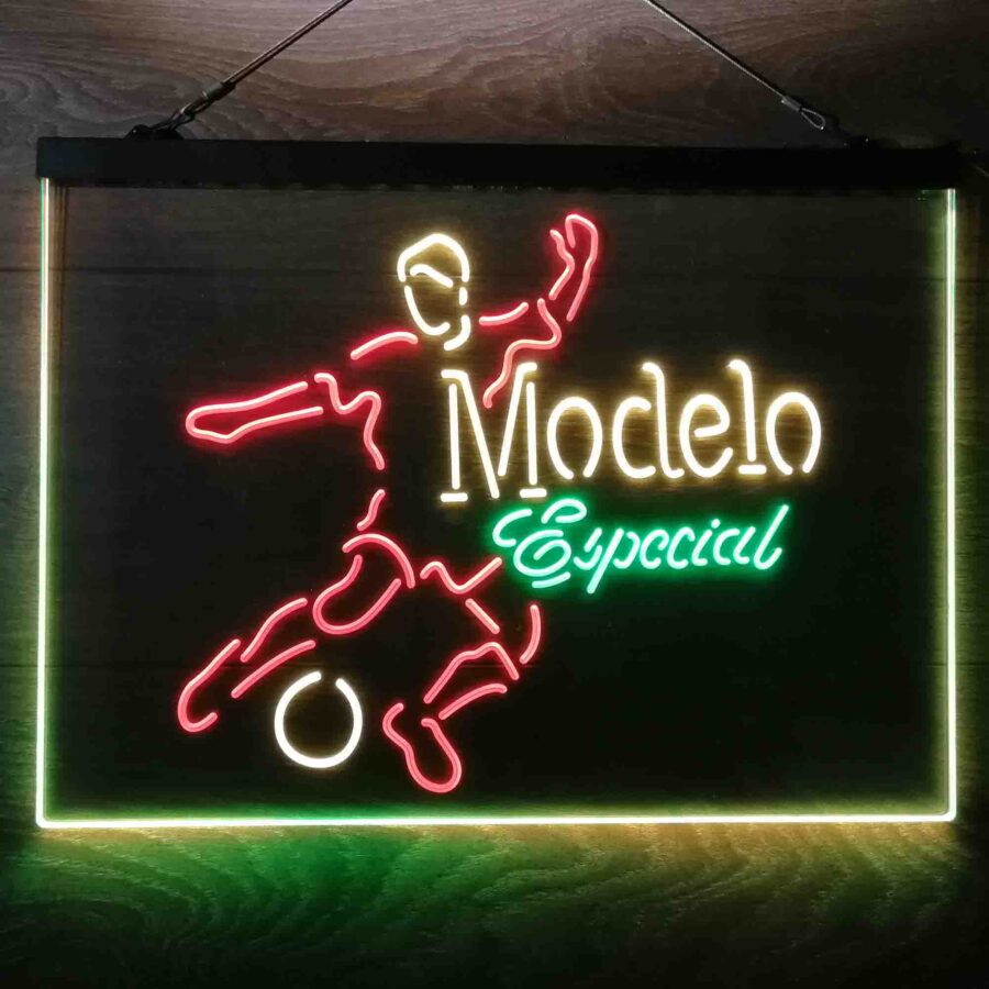 Modelo Especial Football Bar Neon 3 Color Led Sign
