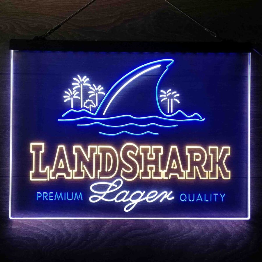 Landshark Lager Neon 3 Color Led Sign - Image 11