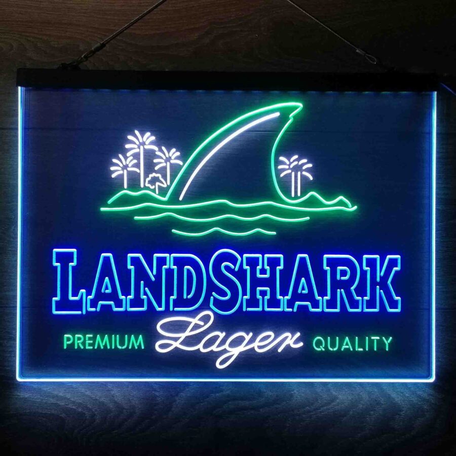 Landshark Lager Neon 3 Color Led Sign - Image 12