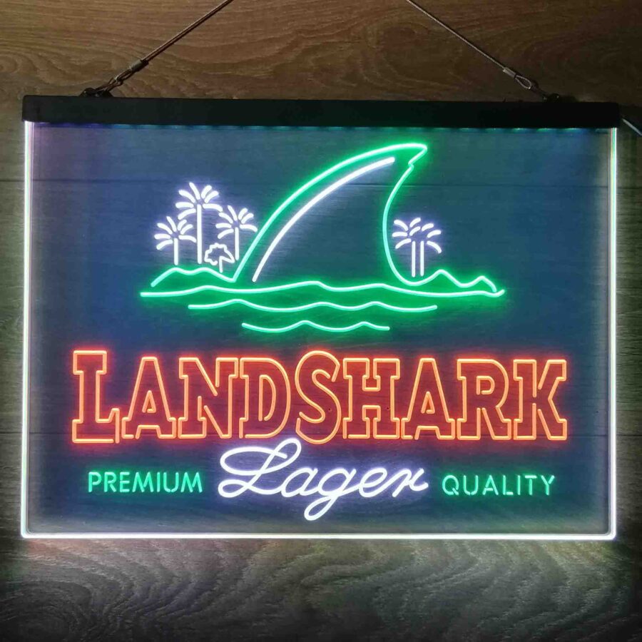 Landshark Lager Neon 3 Color Led Sign - Image 8