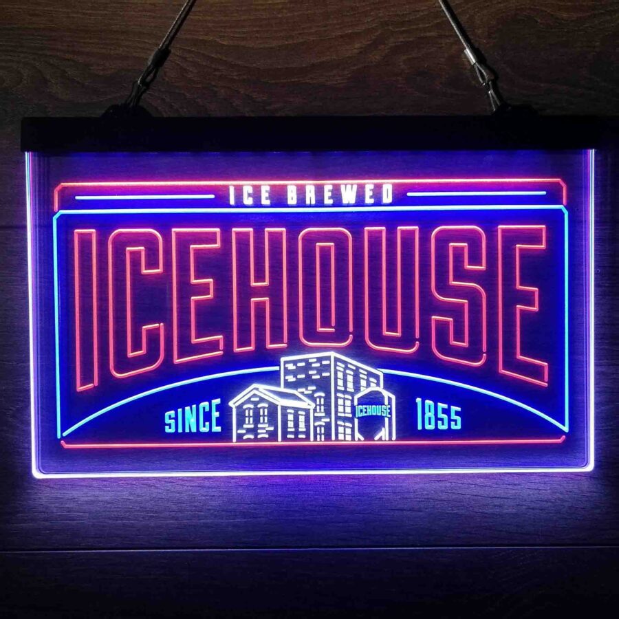 Icehouse Brewing Co Neon 3 Color Led Sign - Image 13
