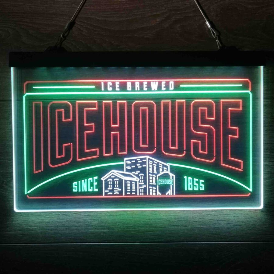 Icehouse Brewing Co Neon 3 Color Led Sign - Image 2