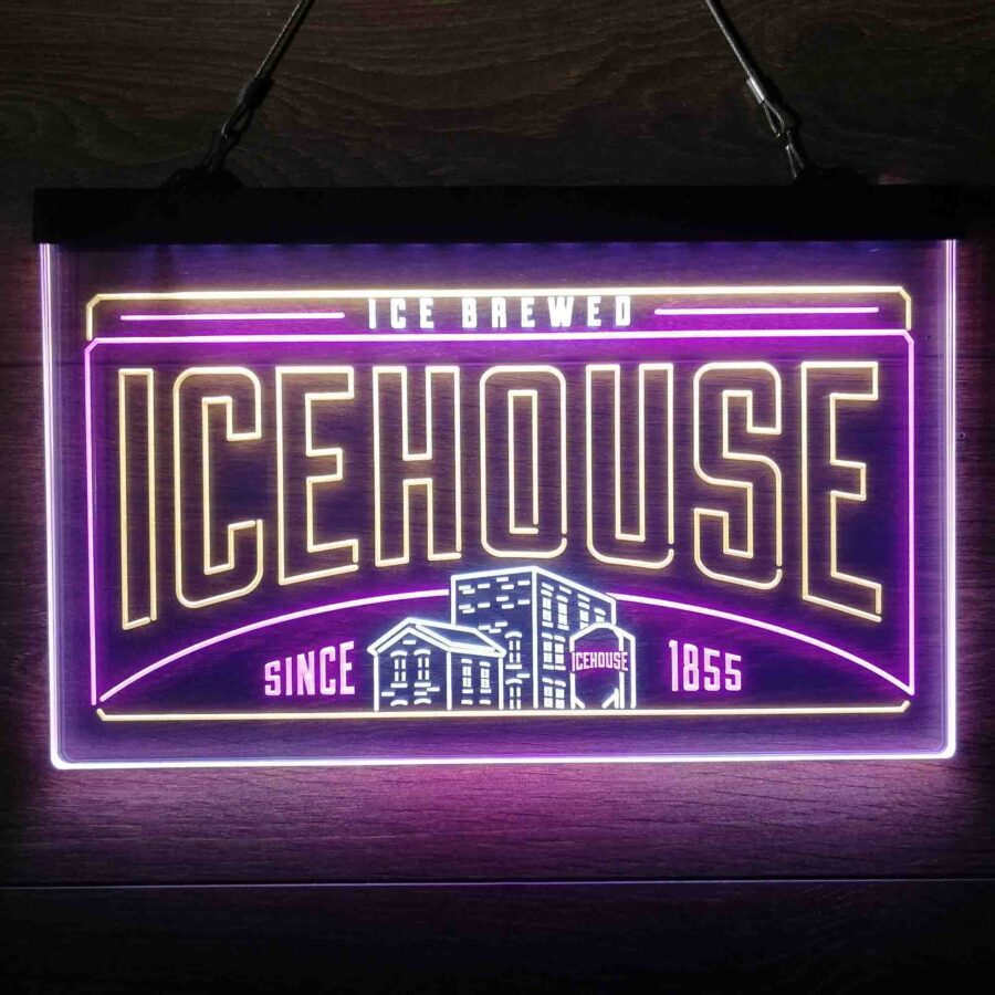 Icehouse Brewing Co Neon 3 Color Led Sign - Image 12