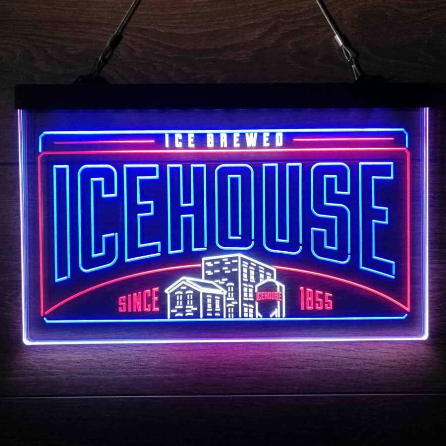 Icehouse Brewing Co Neon 3 Color Led Sign - Image 11