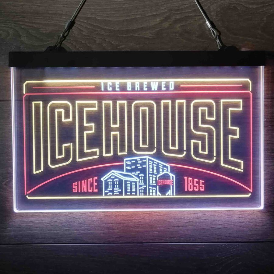 Icehouse Brewing Co Neon 3 Color Led Sign - Image 4