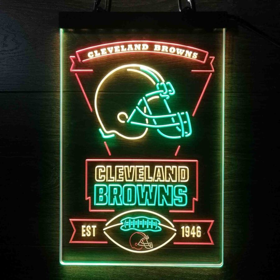 Cleveland Browns Neon Led Sign 3 Colors - Image 7