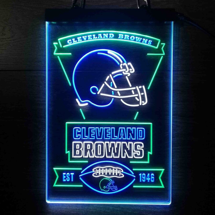 Cleveland Browns Neon Led Sign 3 Colors - Image 12