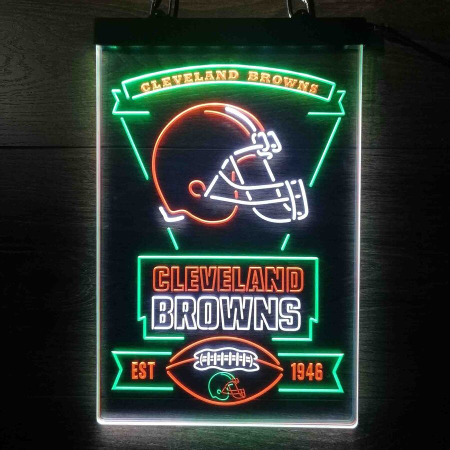 Cleveland Browns Neon Led Sign 3 Colors - Image 6