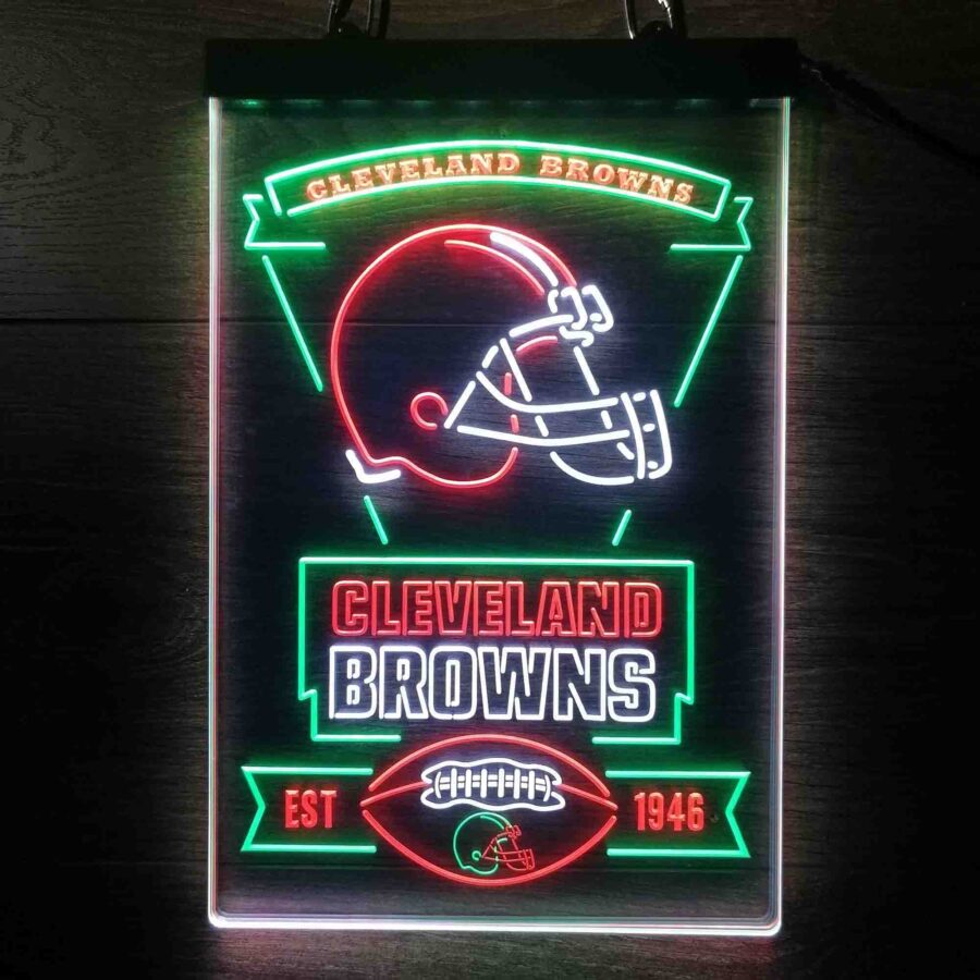 Cleveland Browns Neon Led Sign 3 Colors - Image 13