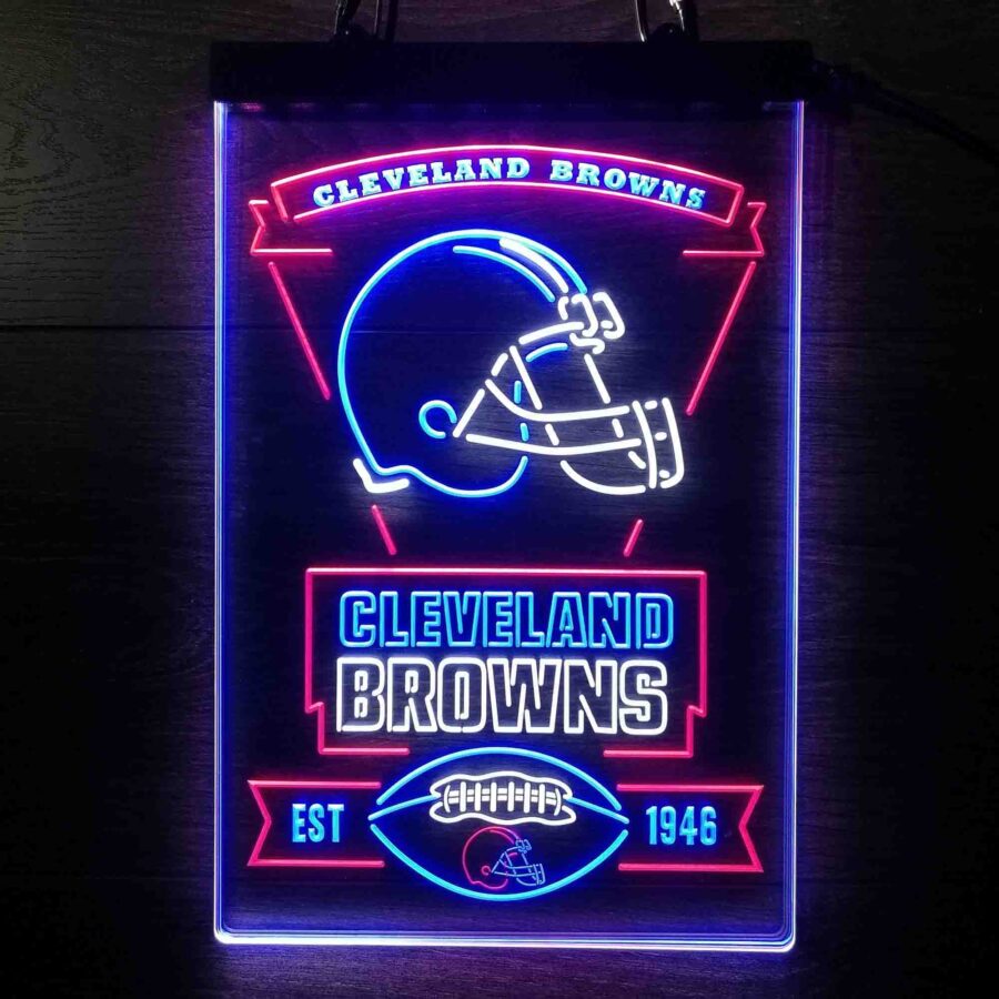 Cleveland Browns Neon Led Sign 3 Colors - Image 9