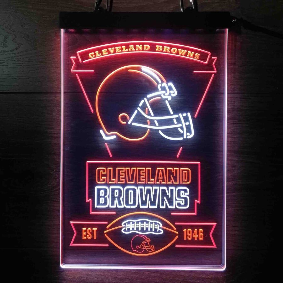 Cleveland Browns Neon Led Sign 3 Colors - Image 11