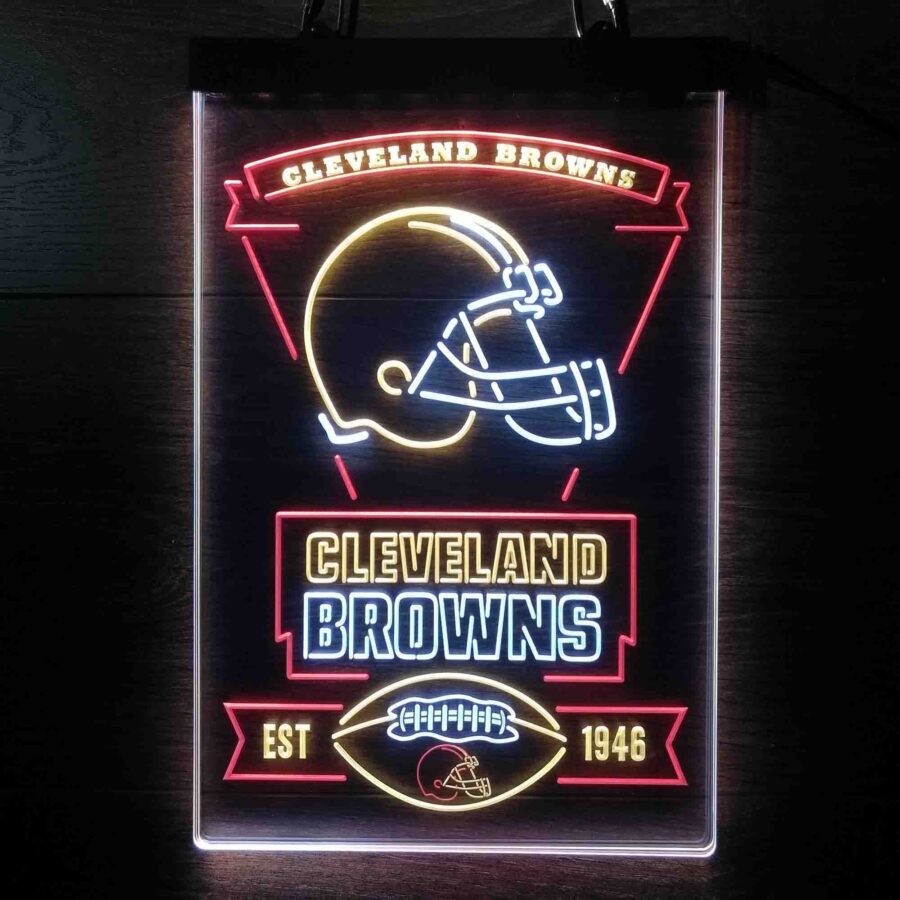 Cleveland Browns Neon Led Sign 3 Colors - Image 8
