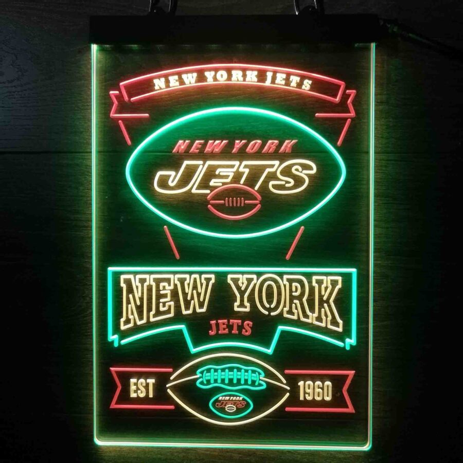 New York Jets Neon Led Sign 3 Colors - Image 11