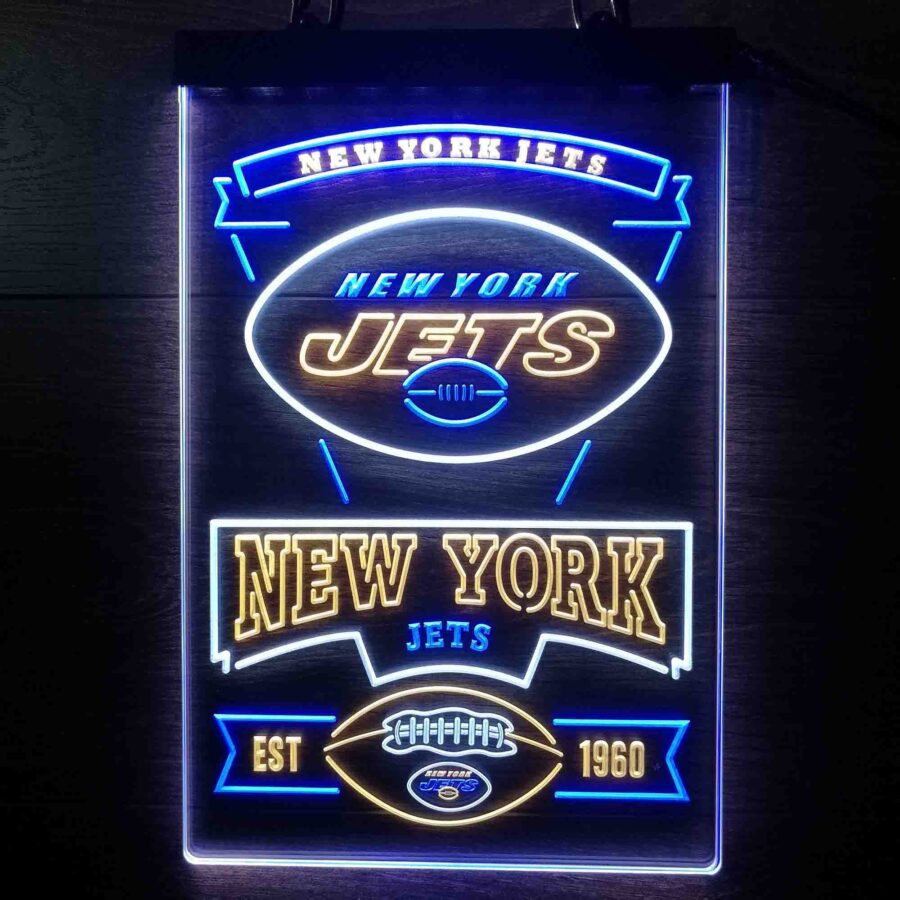 New York Jets Neon Led Sign 3 Colors - Image 13