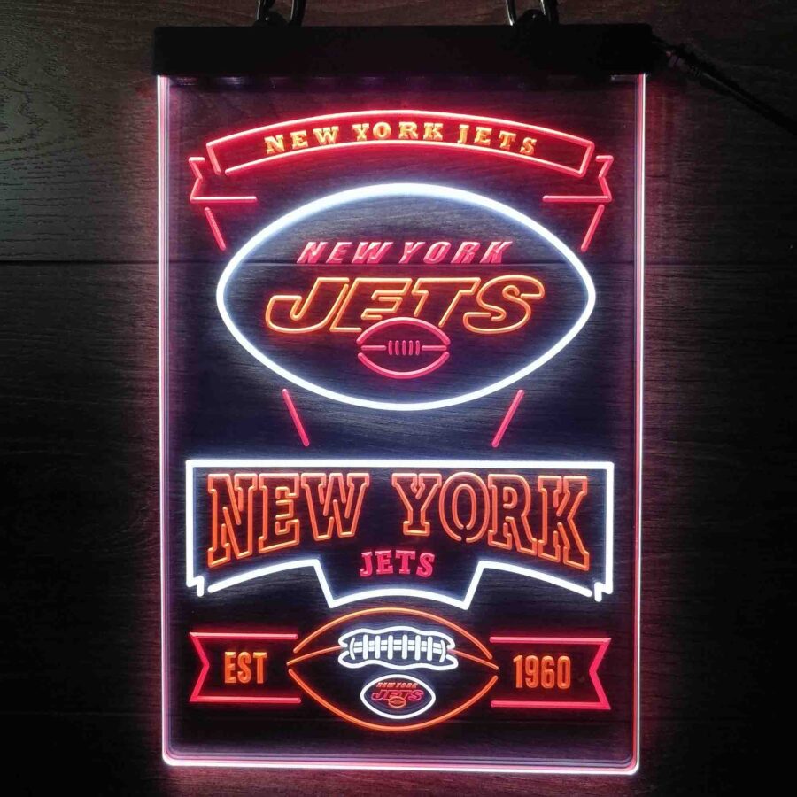 New York Jets Neon Led Sign 3 Colors - Image 9